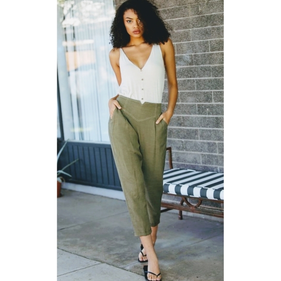 FINAL SALE 🆕🌿HIGH WAIST BOHO PANT🌿 - Picture 1 of 2